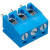 DG300-5.0-03P-12, Клеммник винтовой, 3-контактный, 5мм, прямой