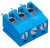 DG300-5.0-03P-12, Клеммник винтовой, 3-контактный, 5мм, прямой