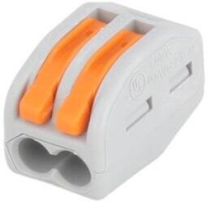 222-412/VE00-2500, Conn Terminal Block F 2 POS 20A Bulk 222-412/VE00-2500, Conn Terminal Block F 2 POS 20A Bulk