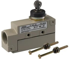 ZE-N22-2S, Switch Limit N.O./N.C. SPDT Top Roller Plunger Conduit 15A 480VAC 250VDC 1/4HP 4.9N Linear Screw Mount ZE-N22-2S, Switch Limit N.O./N.C. SPDT Top Roller Plunger Conduit 15A 480VAC 250VDC 1/4HP 4.9N Linear Screw Mount