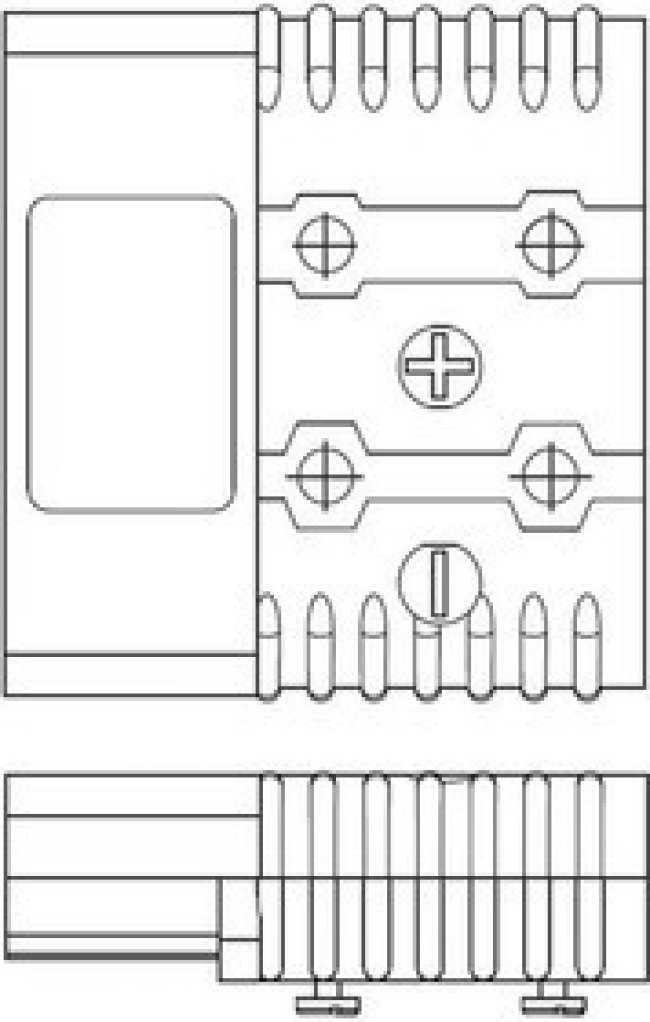 2-5048, Heavy Duty Power Connectors INSULATIONOUTER HALFSB3 2-5048, Heavy Duty Power Connectors INSULATIONOUTER HALFSB3