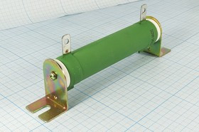 Резистор постоянный мощный 5,1 кОм, мощность 50, размер 25,0x120,0, точность 5, серия WW, выводы 2C, тип DDR-50W