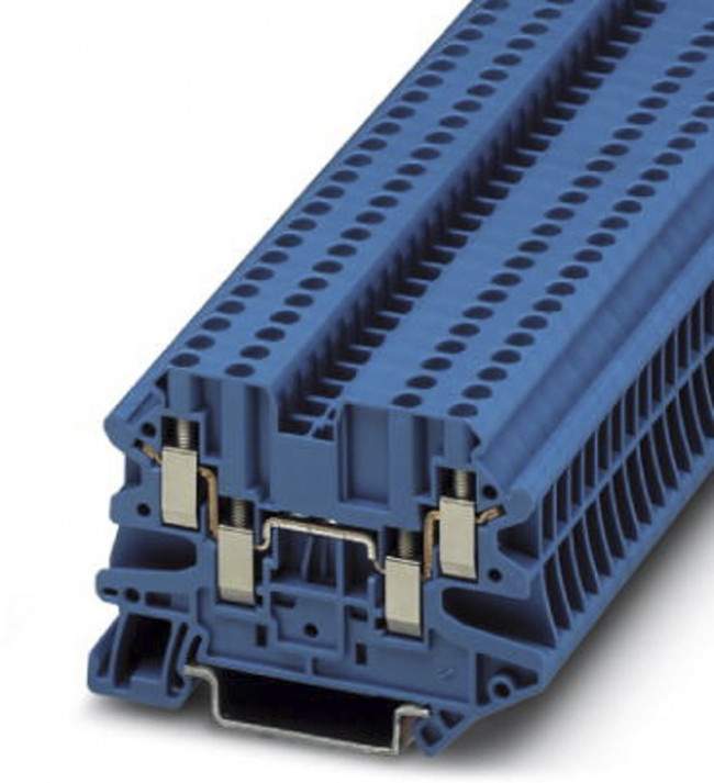 Клемма проходная UT 2.5-QUATTRO BU Phoenix Contact 3044555 Клемма проходная UT 2.5-QUATTRO BU Phoenix Contact 3044555