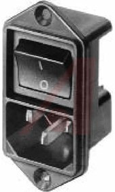 4302.2001, AC Power Entry Modules SCREW-ON 2-POLE