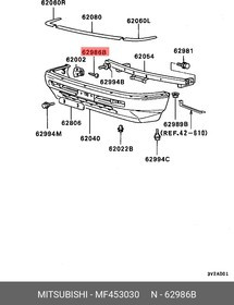 MF453030, ВИНТ РЕЛЕ КОНТРОЛЯ УРОВНЯ МАСЛА В ДВИГАТ [ORG]
