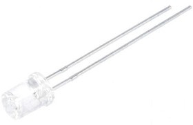 LL-503UGC2K-2B, LED; 5mm; green; 13?30mcd; 120°; Front: recessed; 1.6?2.6V