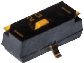 TDD01H0SB1R, DIP SWITCH, SPDT, 0.025A, 24V, SMD