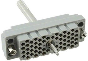 516-056-000-401, Разъем: прямоугольный, гнездо, "папа" / "мама", PIN: 56, с винтом