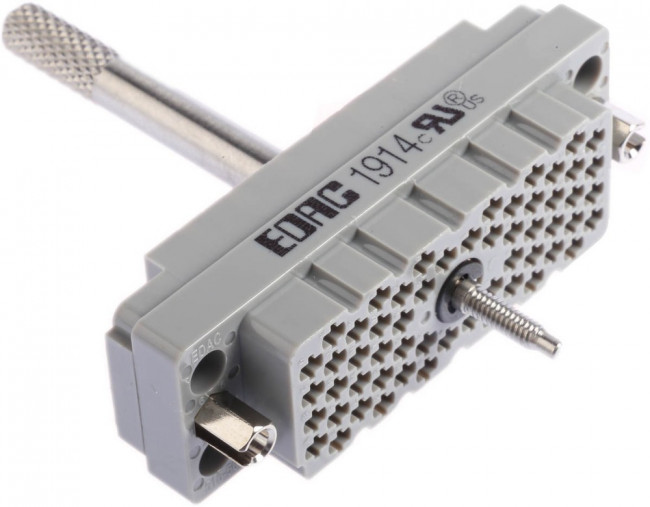 516-056-000-401, Разъем: прямоугольный, гнездо, "папа" / "мама", PIN: 56, с винтом