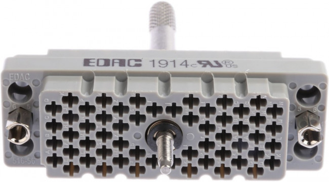 516-056-000-401, Разъем: прямоугольный, гнездо, "папа" / "мама", PIN: 56, с винтом