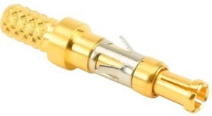 MIM-J2.5Y, CONTACT, COAX, SIZE 16, PIN, SOLDER