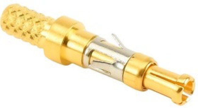 MIM-J2.5Y, CONTACT, COAX, SIZE 16, PIN, SOLDER