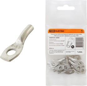 Наконечник медный луженый ТМЛ 2,5-6-2,6 ГОСТ 7386-80 (15 шт./упак.) TDM Наконечник медный луженый ТМЛ 2,5-6-2,6 ГОСТ 7386-80 (15 шт./упак.) TDM