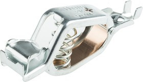BU-21APS, Crocodile Clip, Zinc-Plated Steel Contact, 50A