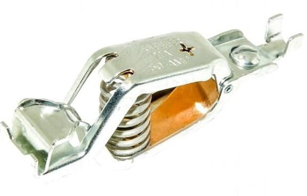 BU-21APS, Crocodile Clip, Zinc-Plated Steel Contact, 50A