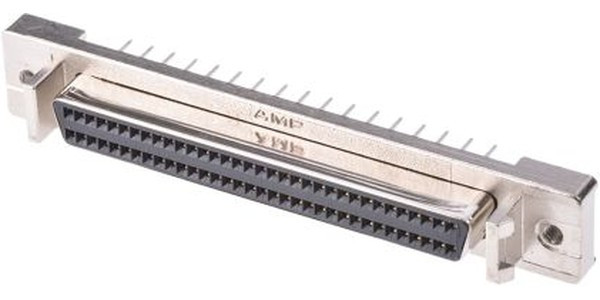 5749721-7, Разъем D Sub, Standard, Гнездо, AMPLIMITE 0.50 Series, 68 контакт(-ов), Пайка
