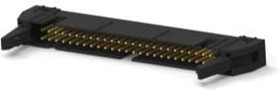 1-5499922-0, Conn Ejector Header HDR 50 POS 2.54mm Solder ST Top Entry Thru-Hole Tray