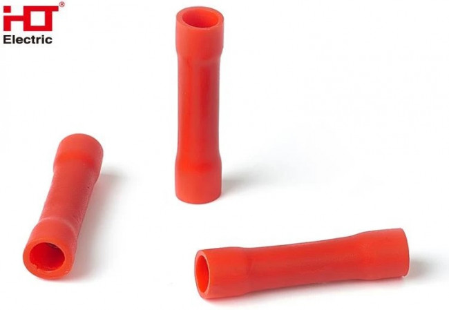 084-13-050, Соединительные наконечники-гильзы ГСИ 1.5 красный (уп./100 шт) HLT 084-13-050, Соединительные наконечники-гильзы ГСИ 1.5 красный (уп./100 шт) HLT