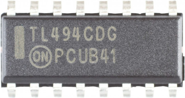 TL494CDR2G, TL494CDR2G, PWM Controller, 40 V, 200 kHz 16-Pin, SOIC