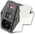 PE0S0DS6B, AC Power Entry Modules 6A DPST DUAL FUSE PE0S0DS6B, AC Power Entry Modules 6A DPST DUAL FUSE