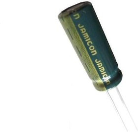 ECAP (К50-35), 1800 мкф, 16В, 10x25 WL, WLR182M1CG25, Конденсатор электролитический алюминиевый