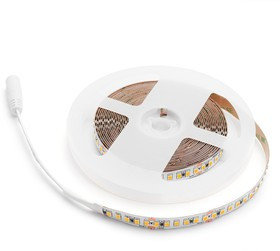 00-313 Светодиодная лента 24В, ПРО, 18Вт/м, smd2835, 168д/м, IP20, 2000Лм/м, подложка 10мм, 5м, 4000