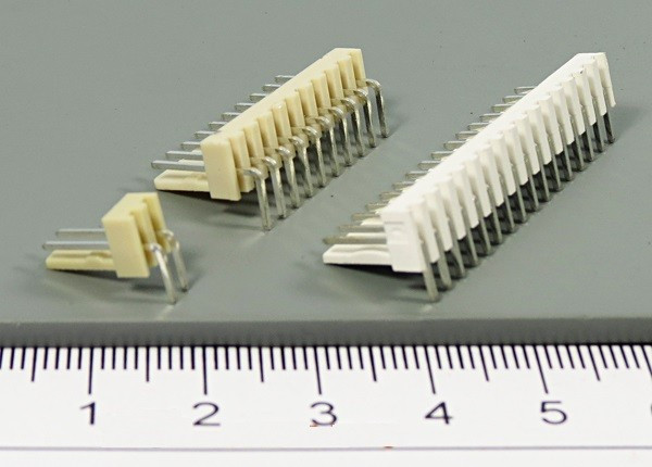 Штекер питания угловой, WF, однорядный, 12 контактов, шаг 2.54, на плату, WF-12R; №2212 штек пит WF\1x12\P2,54\ плат\угл\WF-12R