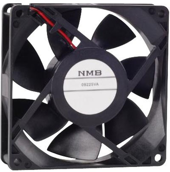 09225VA-24Q-AA-00, DC Fans DC Tubeaxial Fan, 92x92x25mm, 24VDC, 96.4CFM, Rib Mount, Lead Wires