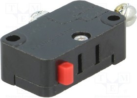 V3-1, Микропереключатель SNAP ACTION, без рычага, SPDT, 15A/125ВAC