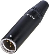 Neutrik RT4MC-B кабельный разъем mini XLR male 4 контакта