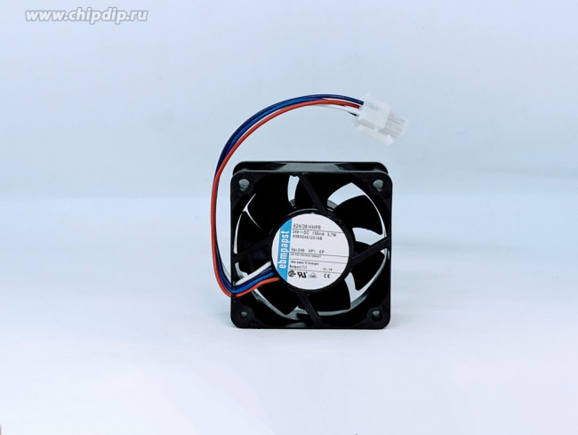 Вентилятор Ebmpapst 624/39HHPR 24V 0.16A 3,7W 60x60x25 4pin