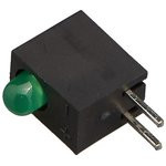 L-934CB/1GD, LED; в корпусе; зеленый; 3мм; Кол-во диод: 1; 20мА; 60°; 2,2?2,5В