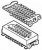 91911-31341LF, Board to Board &amp; Mezzanine Connectors 41P VERT PLUG SMT 5MM MATED HEIGHT