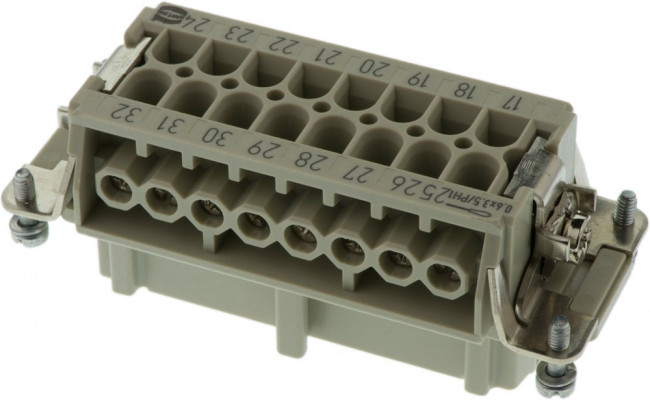 0936 DFC 351, Circular Connector, M12, Socket, Straight, Poles - 5, Solder, Panel Mount
