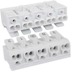 PCT-215P, Клемма пружинная соединительная 5-полюсная PCT-215P, Клемма пружинная соединительная 5-полюсная