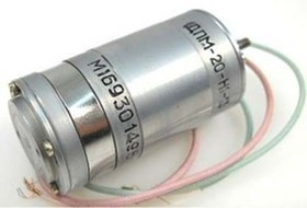 Двигатель 27В, 0,4Вт, скорость(об/мин) 4000, ДПМ-20-Н1-02