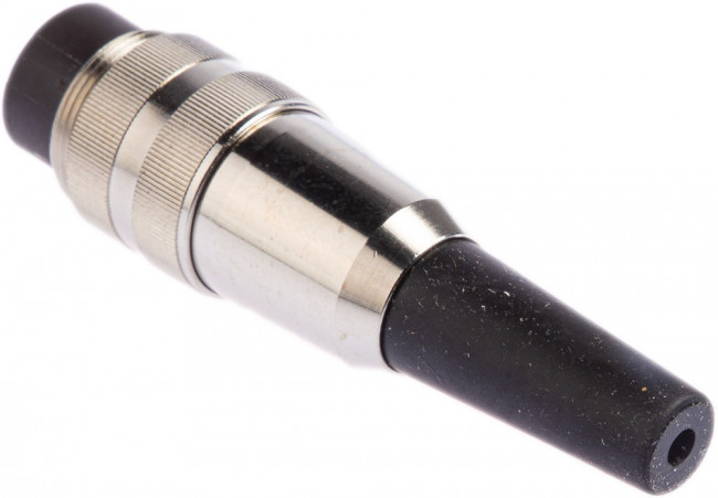 SV40, Разъем: M16, вилка, "папа", пайка, на провод, PIN: 4, 5А, 250В, прямой