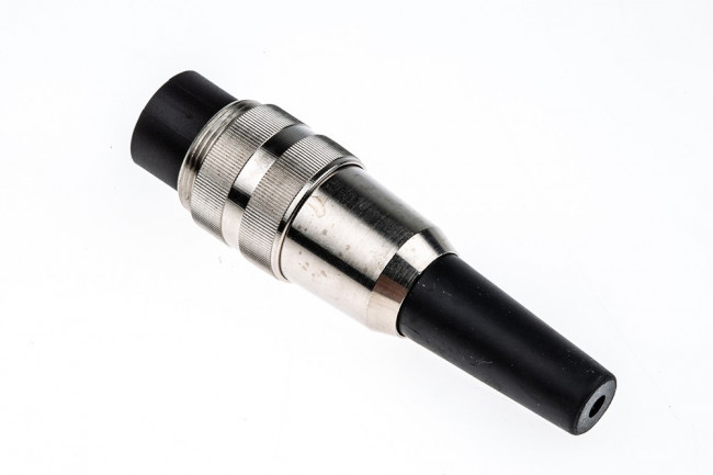 SV40, Разъем: M16, вилка, "папа", пайка, на провод, PIN: 4, 5А, 250В, прямой