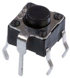 KAN0621-0501B010-42, кнопка тактовая 6х6 h=5мм (0650GHIM-130G-G)