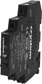 DR06D06X, DR Series Solid State Interface Relay, 32 V dc Control, 6 A dc Load, DIN Rail Mount