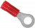 2-34148-1, TERMINAL, RING TONGUE, #8, CRIMP, RED