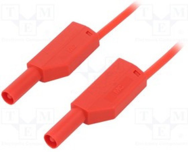 SLK410-E/N-05022, Измерительный провод, 19А, с осевым гнездом 4мм, Uном: 1кВ