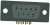 174-E15-213R461, D-Sub Standard Connectors 15 F R/A .370 HW