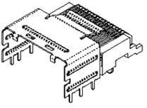 757830132, Соединитель I-Pass 36 контактов шаг 0.8 мм угловой SMD 36 терминалов 1 порт серия iPassT лента на катушке