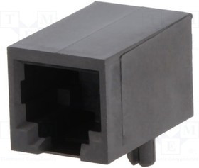 SS-6466-NF, Гнездо, RJ12, PIN: 6, Конф: 6p6c, THT, на PCB, угловой