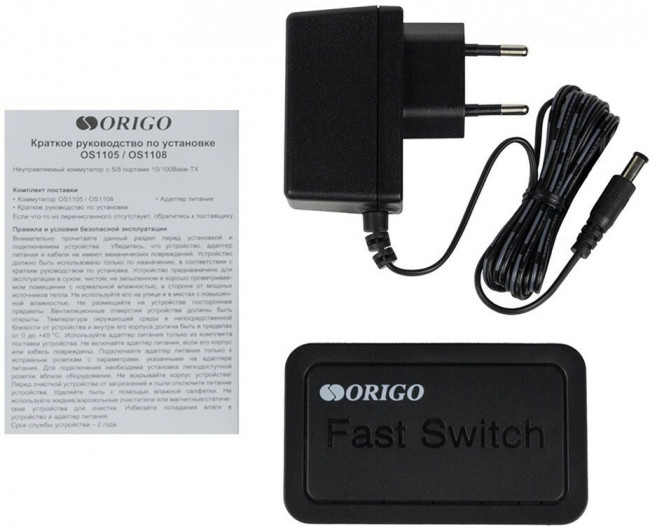 Коммутатор (свитч) Origo OS1105