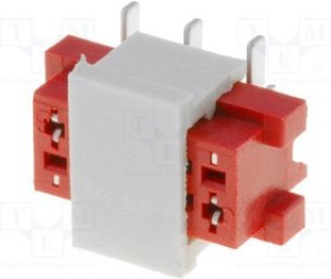 TMM-6-0-06-1, Провод-плата, гнездо, "мама", PIN: 6, SMT, на PCB, 30В, 1А, -40-105°C