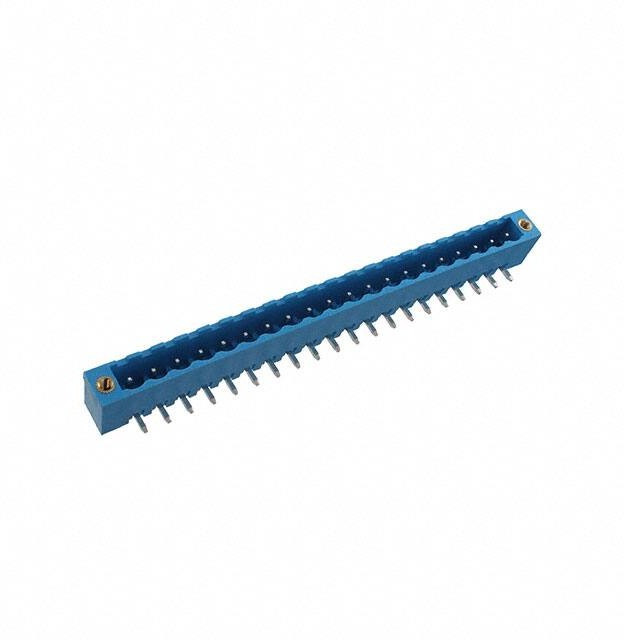 TBP01R1W-508-20BE, Pluggable Terminal Blocks Terminal block, pluggable, w screw lock, 5.08, receptical, 20 pole, blue