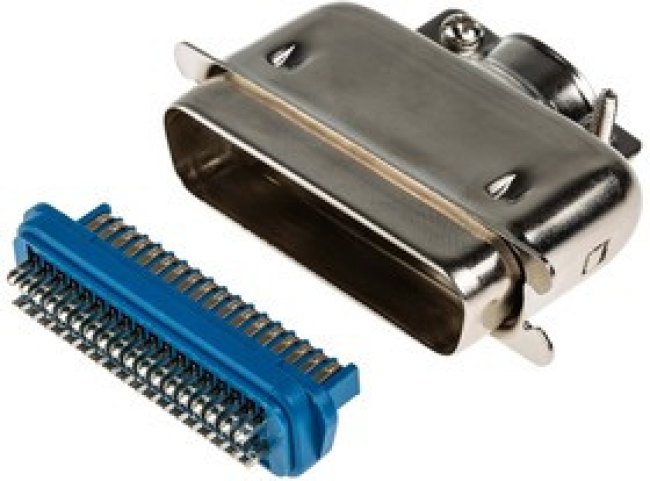 36 Way Cable Mount D-sub Connector Plug