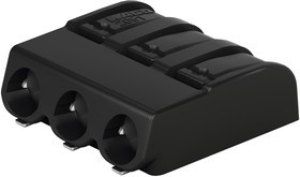 2061-623/998-404, Клеммная колодка типа провод к плате, Black, 6 мм, 3 вывод(-ов), 20 AWG, 16 AWG, 1.5 мм², Вставной 2061-623/998-404, Клеммная колодка типа провод к плате, Black, 6 мм, 3 вывод(-ов), 20 AWG, 16 AWG, 1.5 мм², Вставной